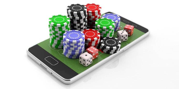 Pengguna yang baru bergabung sedang menikmati permainan live casino dengan dealer