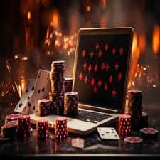 Dealer live casino melayani pemain dengan interaksi langsung